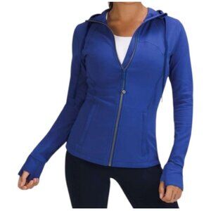 Lululemon Hooded Define Jacket Blue Nulu Full Zip 4